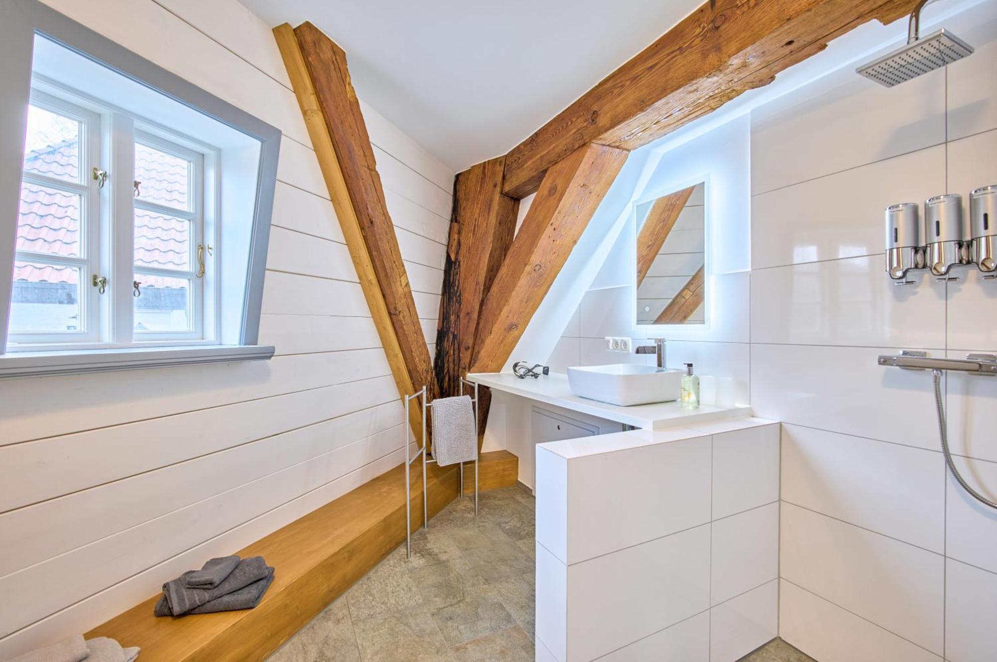 Moderne Ferienwohnungen In Einer Muehle Im Zentrum Flensburgs Exteriör bild